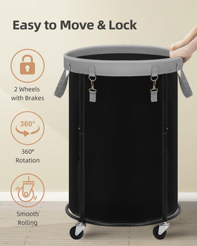 Storage Maniac 110L capacity perfect for a week's laundry for one person