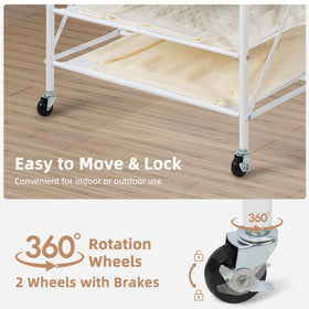Storage Maniac assembly ready rack with labeled parts and clear instructions