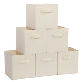 Storage Maniac beige storage cubes front view for organized closet