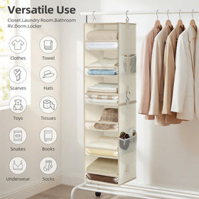 Storage Maniac collapsible design saves space when not in use.
