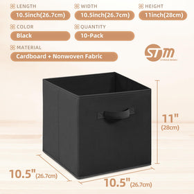 Storage Maniac durable bins can hold up to 12 pounds per unit