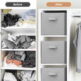 Storage Maniac foldable design enables quick setup and flat storage when not in use.