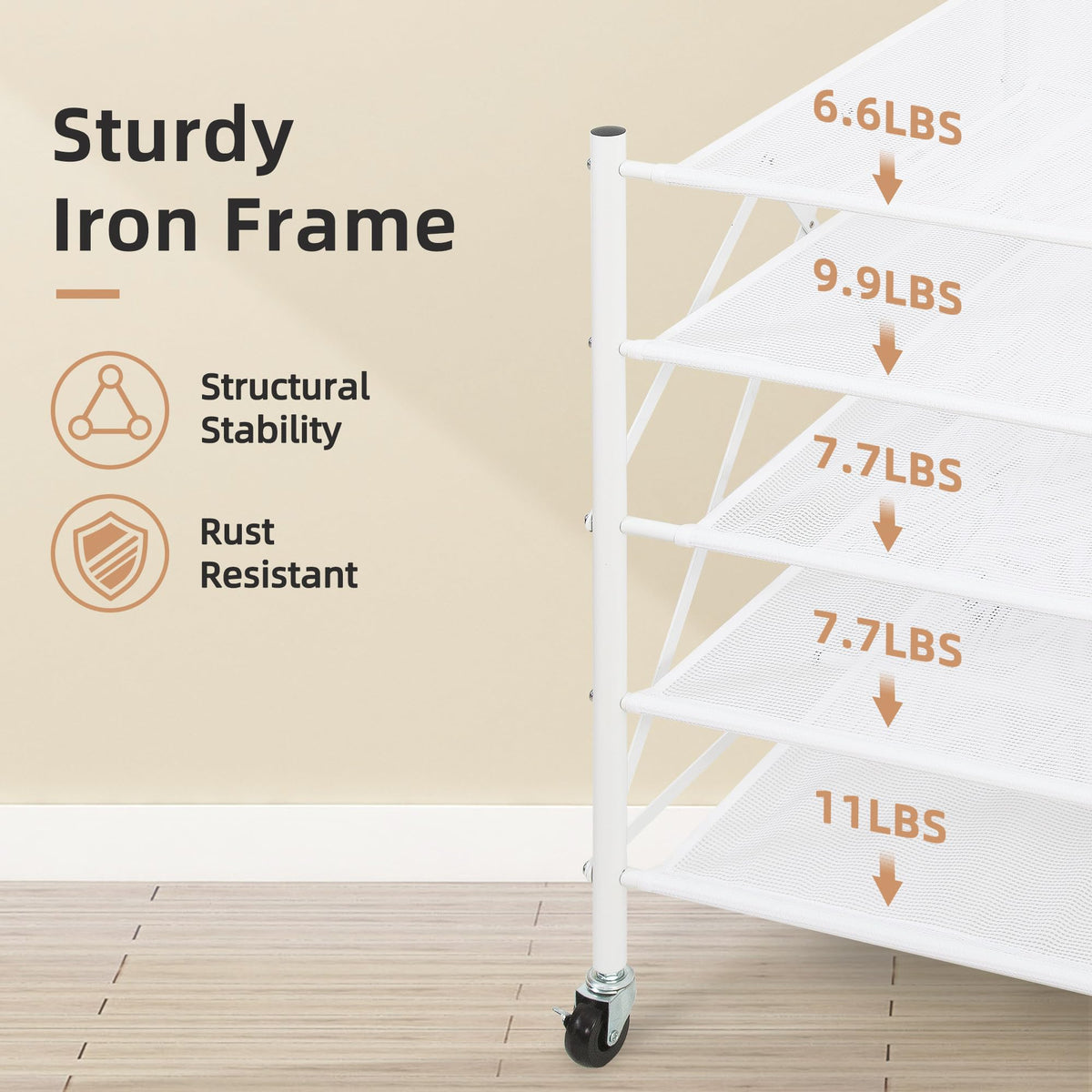 Storage Maniac indoor and outdoor friendly design for versatile laundry drying
