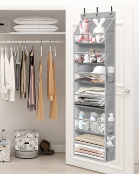 Storage Maniac nursery bathroom pantry organizer keeps clutter organized.