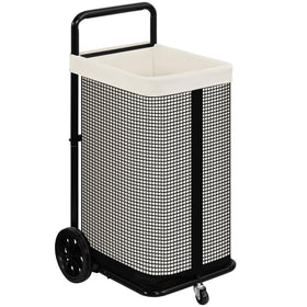 Storage Maniac rolling laundry cart with 100L capacity for a week’s laundry.