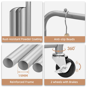 Storage Maniac waist-level access reduces bending during sorting.