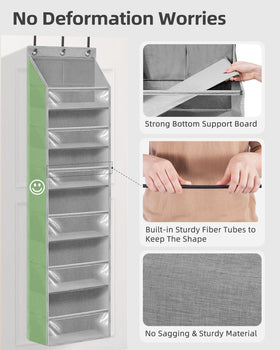 Storage Maniac side mesh pockets provide extra space for small items.