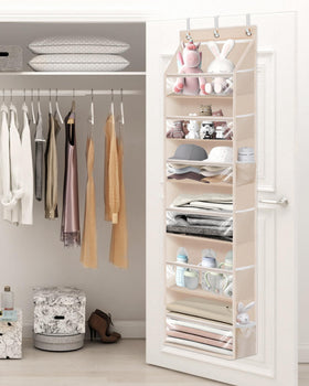Storage Maniac wall-mount option for versatile placement beyond doors.