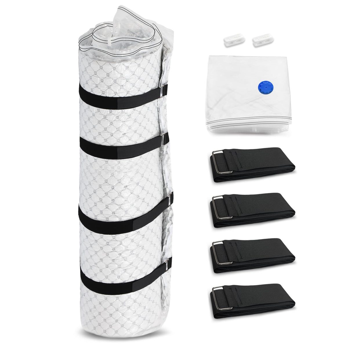 Storage Master bag in use showing roll-and-store capabilities to save space.
