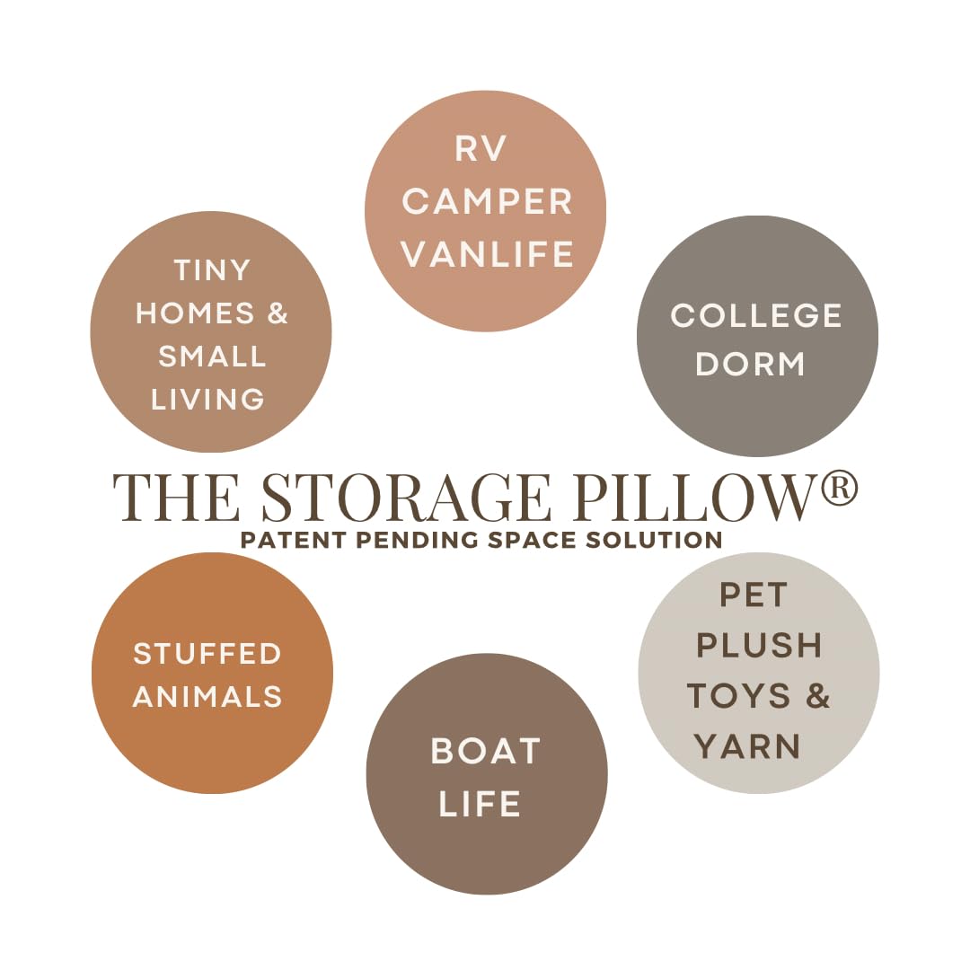 Ideal for bedding, clothes, blankets, or stuffed items in small spaces.