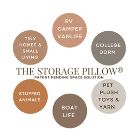 Ideal for bedding, clothes, blankets, or stuffed items in small spaces.