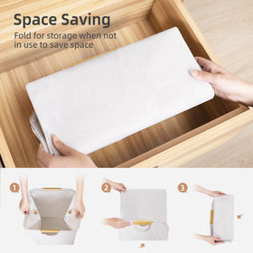 Storage Maniac sturdy iron top ring maintains shape and long-lasting form