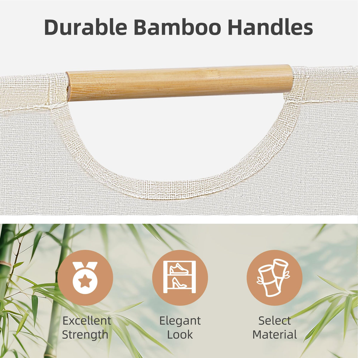 Storage Maniac 2-Pack laundry hamper side view highlighting collapsible design saving space