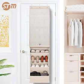 Storage Maniac beige color blends with interiors while keeping belongings organized.
