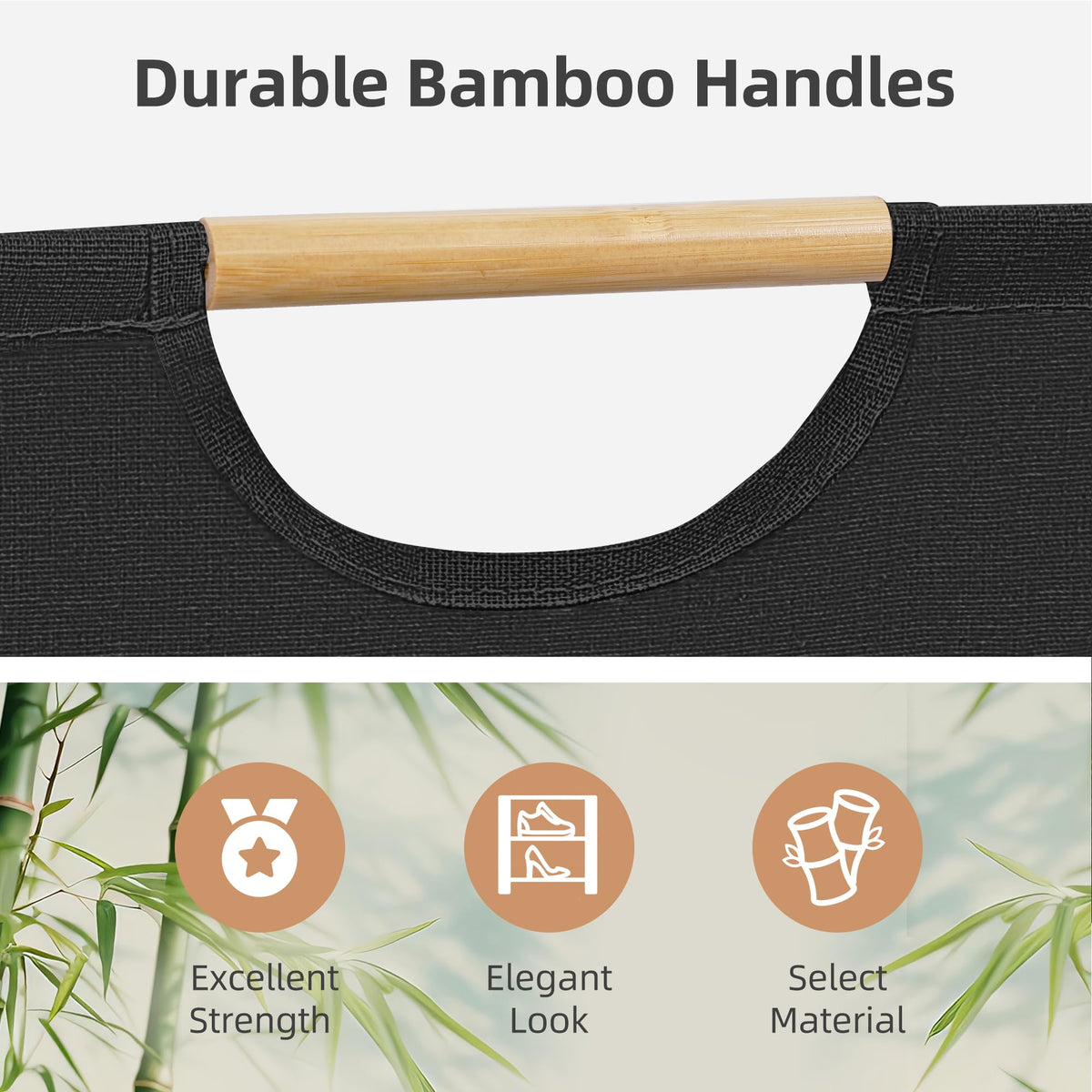 Storage Maniac 100L hampers provide ample capacity for daily loads and towels.