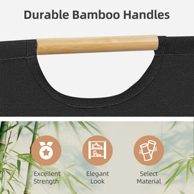 Storage Maniac 100L hampers provide ample capacity for daily loads and towels.