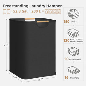 Storage Maniac hampers feature a waterproof inner lining to handle wet items.