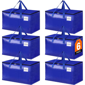 StorageRight 93L blue moving bag, full size for bulky items.