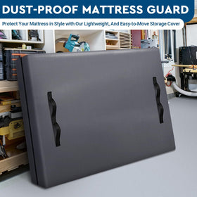 StorageRight mattress bag concealing mattress during transport and storage