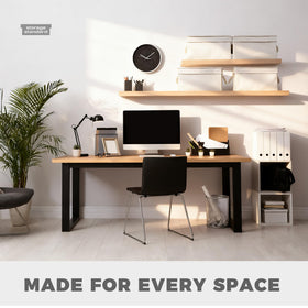 Storage Standard ivory kitchen and garage bin, versatile for extra storage.