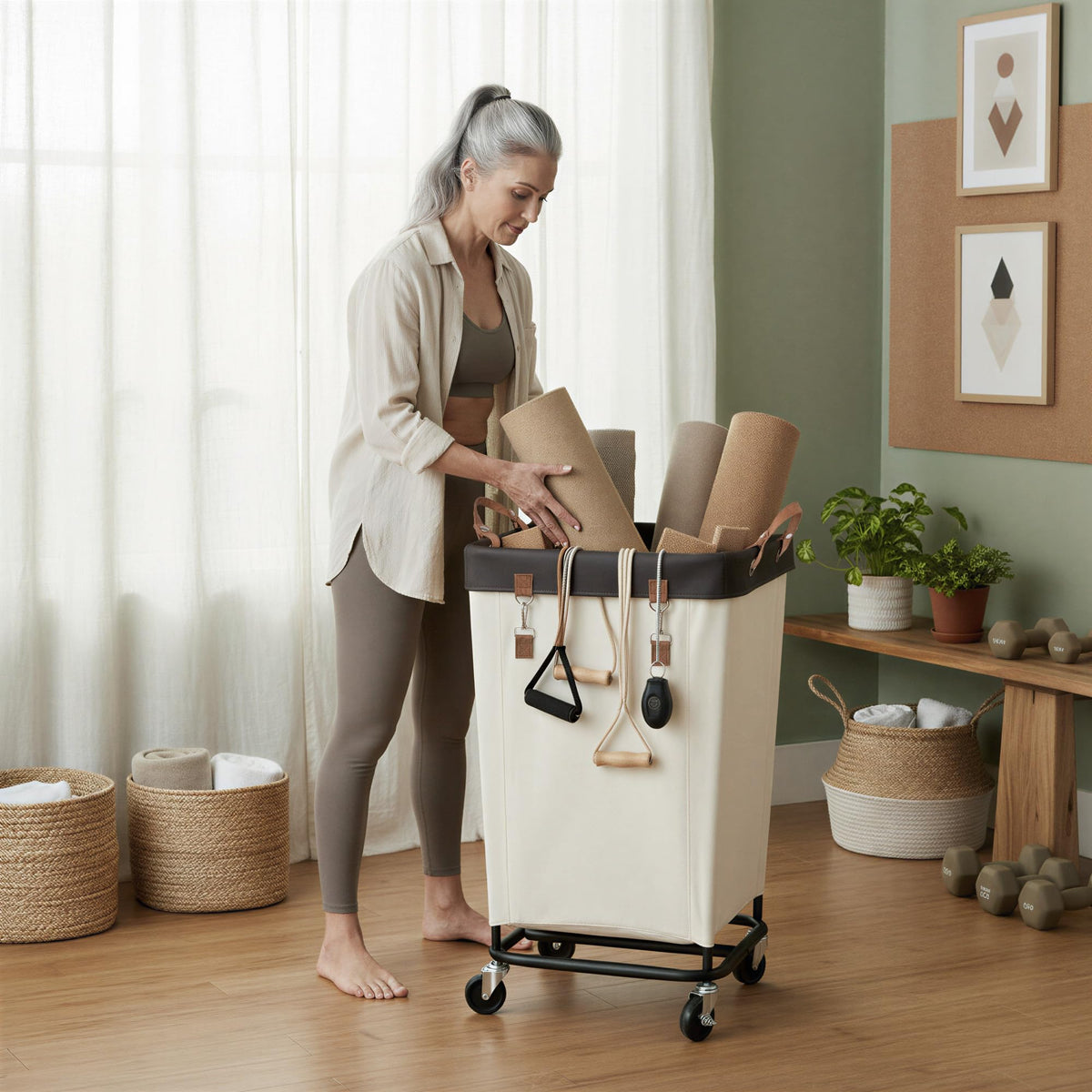 StorageWorks 160L basket assembly guide with tools and instructions