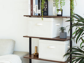 StorageWorks 40L decorative bin suitable for towels or winter clothes.
