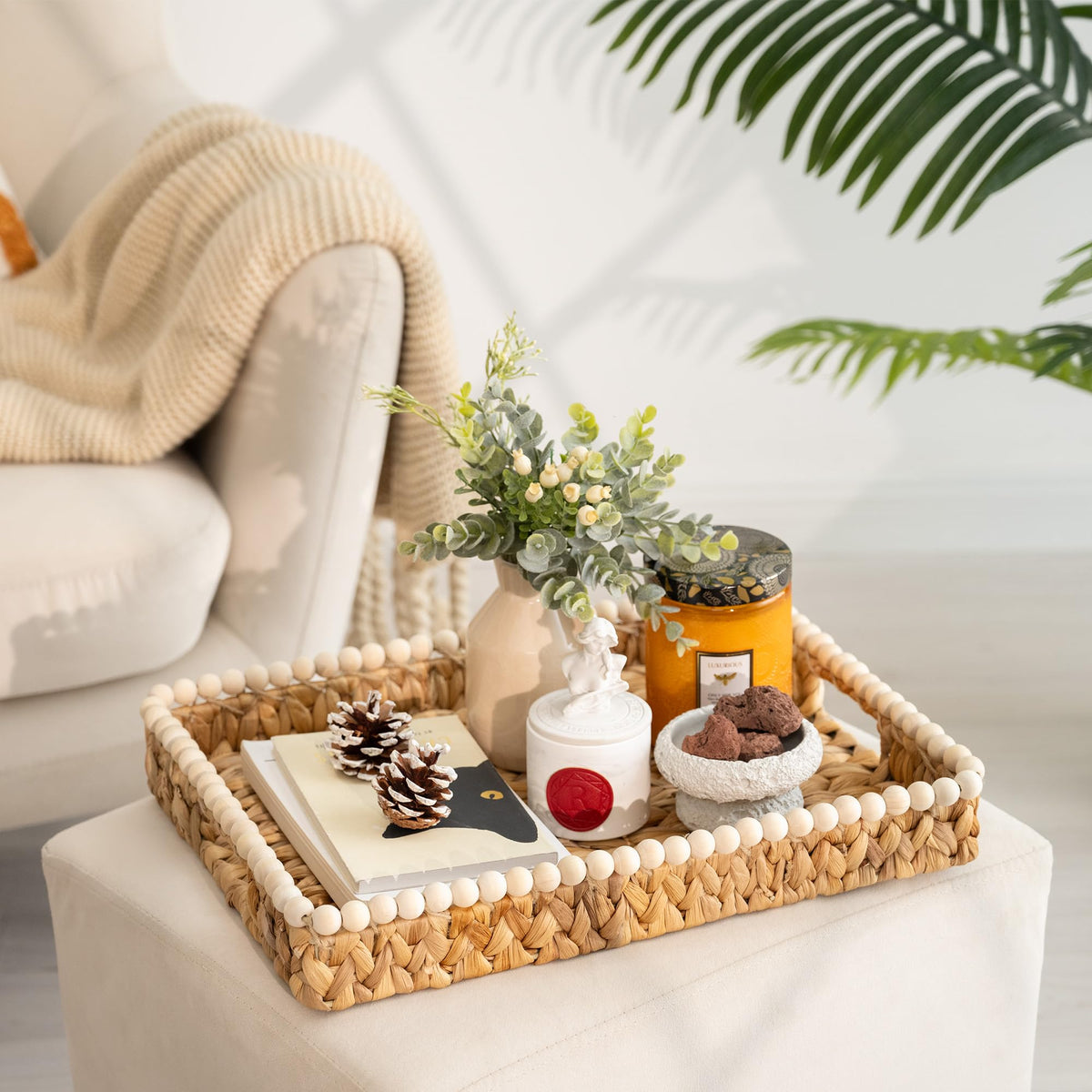 StorageWorks artisan-crafted tray highlighting handmade warmth and detail