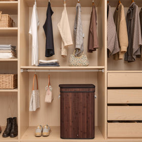 StorageWorks foldable design saves space when not in use.