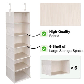 Collapsible StorageWorks organizer ready to fold away when not in use.