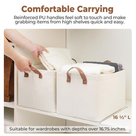 StorageWorks bin on a dorm shelf for space-saving storage.