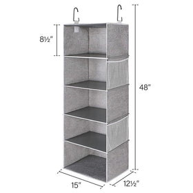 StorageWorks foldable space-saving design for easy packing and compact storage.