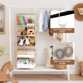 StorageWorks foldable closet organizer designed for easy packing and storage.