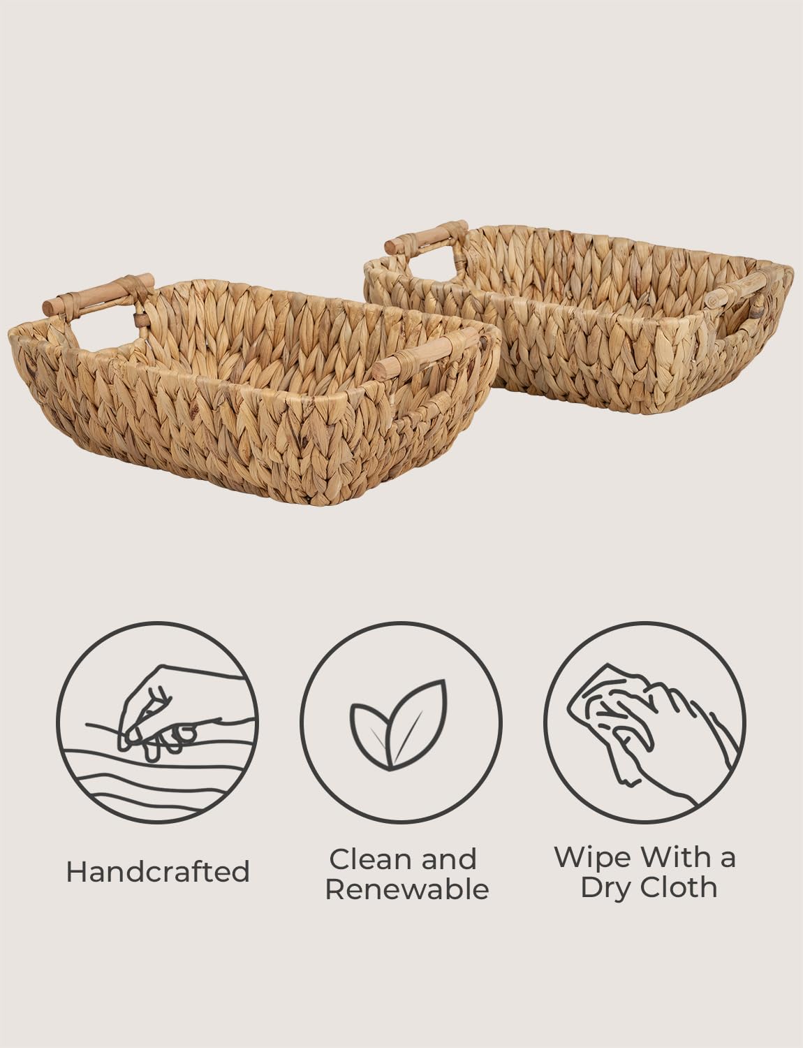 Kitchen fruit and snacks stored in StorageWorks basket set