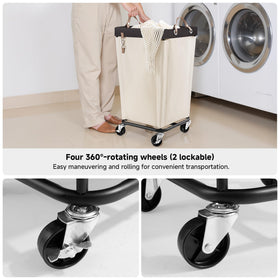 StorageWorks large dirty clothes basket suitable for dorm rooms