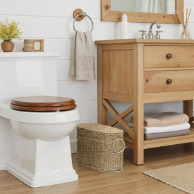 StorageWorks multipurpose storage suitable for towels and toiletries in living or bath.