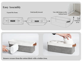 StorageWorks narrow bin beside the toilet area, ideal for compact toilet paper storage.