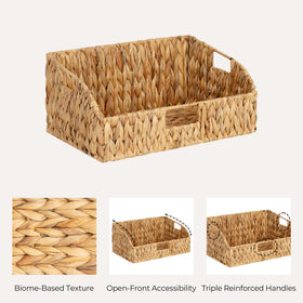 StorageWorks durable-weave basket stands up to daily use with reliable support.