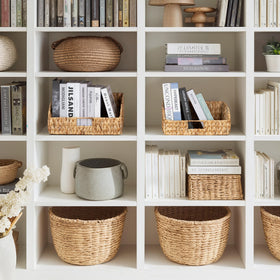 StorageWorks large-and-medium-set provides versatile storage for pantry and laundry items.