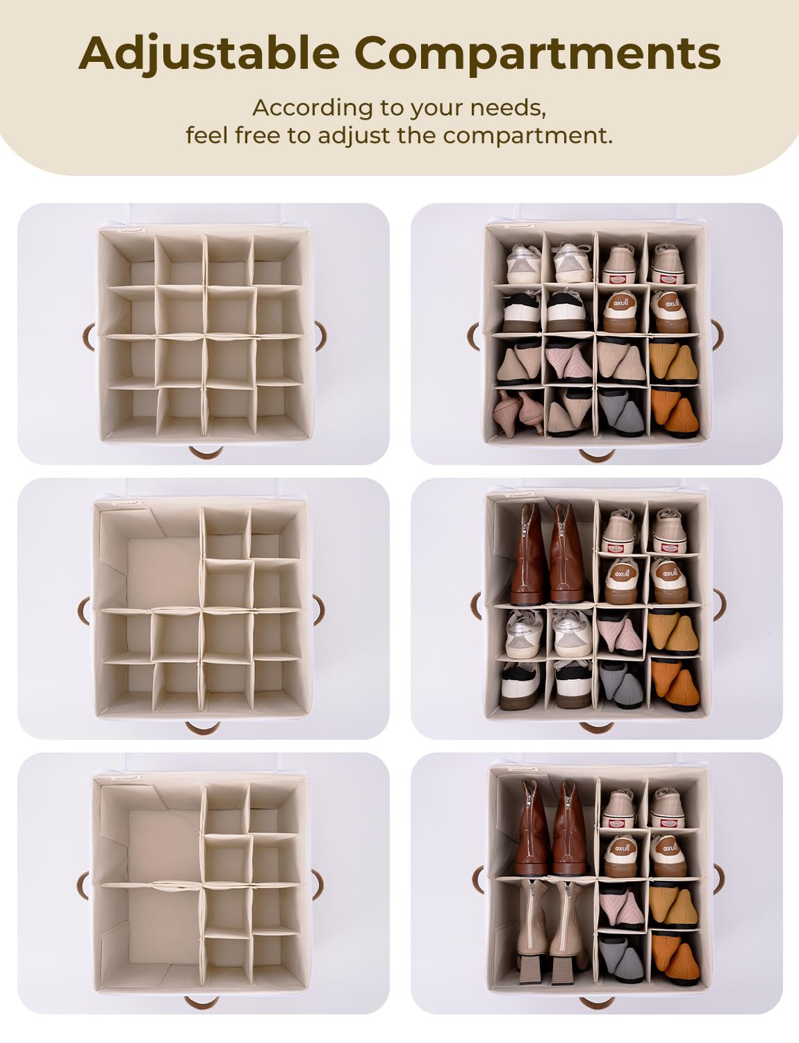 StorageWorks sturdy side handles make moving the bin effortless.