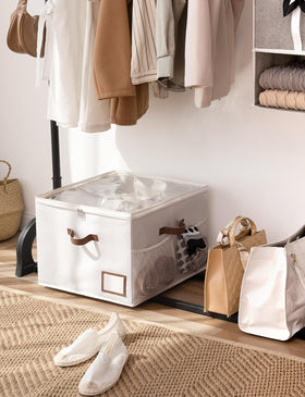 StorageWorks 16-pair capacity organizer keeps footwear neatly arranged.