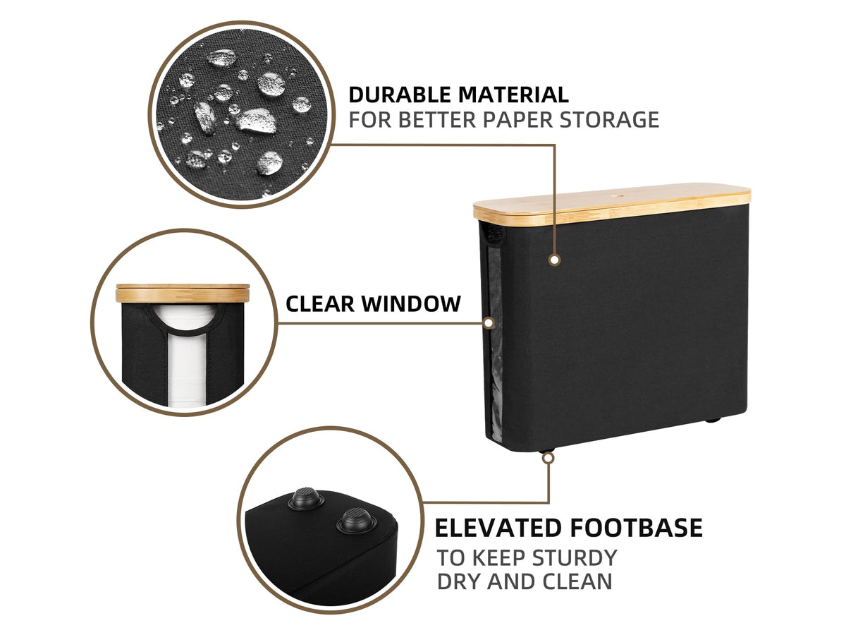 StorageWorks elevated footbase keeps contents dry away from damp floors.