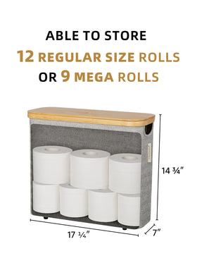 StorageWorks side-view window shows remaining rolls at a glance.