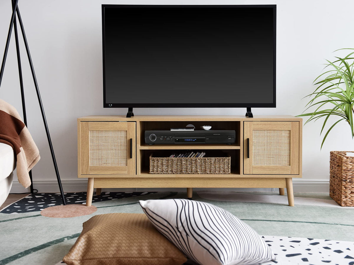 StorageWorks two-pack seagrass baskets stacked for versatile storage options.