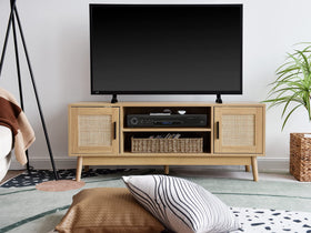 StorageWorks two-pack seagrass baskets stacked for versatile storage options.