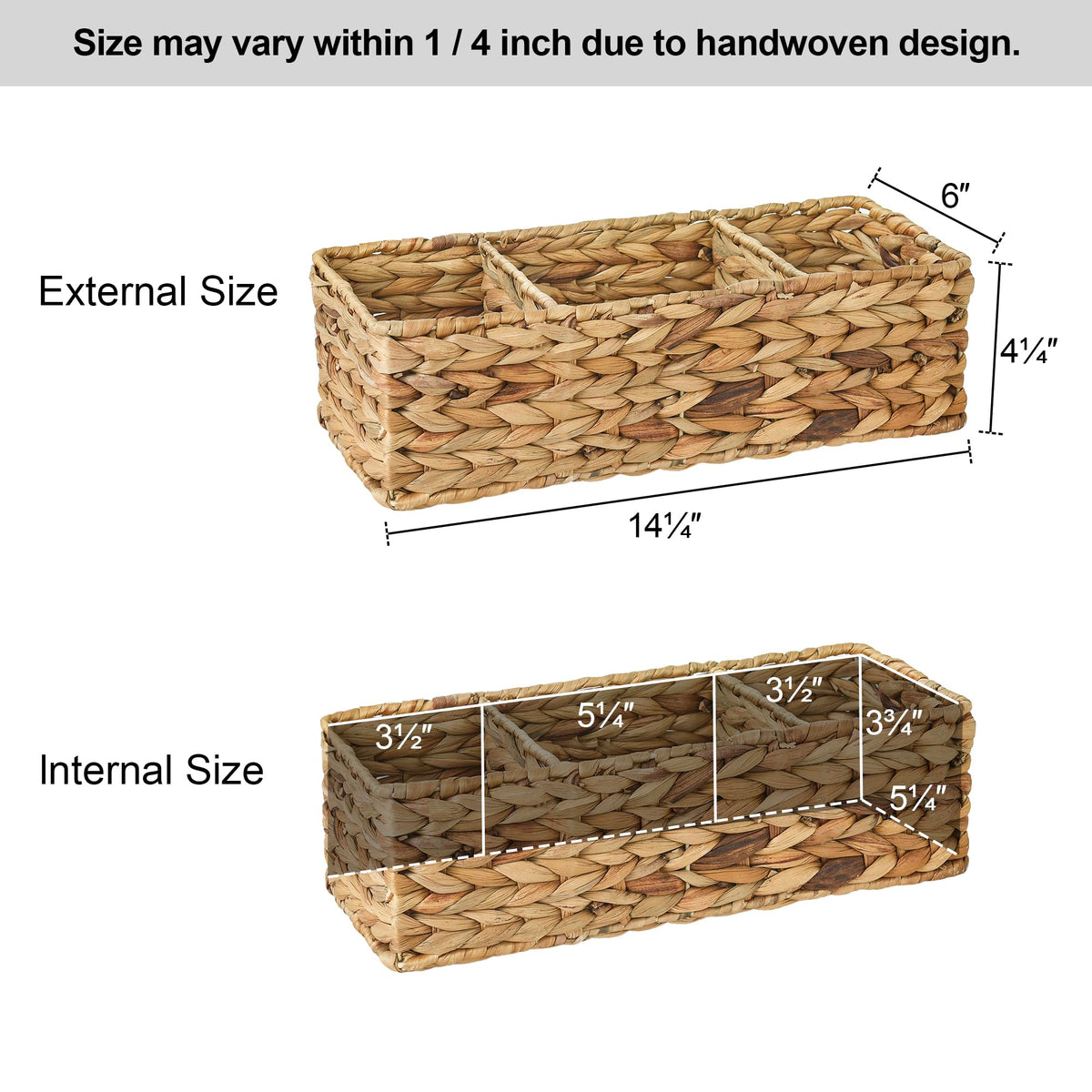 StorageWorks multipurpose organizer suitable for bathroom, office, or bedroom