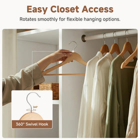 StorageWorks 360 swivel hook for easy hanging access