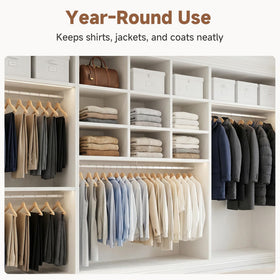 StorageWorks supports coats and jackets with ease and reliable balance.