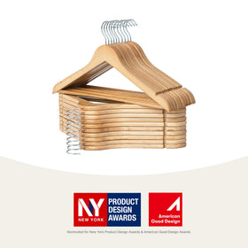 StorageWorks non-slip notches secure straps for a tidy, reliable hang.