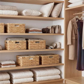 StorageWorks eco-friendly natural material basket supporting sustainable home organization