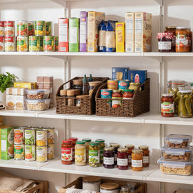 Earth-friendly material suits daily storage in living spaces.